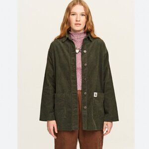 COPY - NWOT Lucy & Yak Olly Jacket Organic Corduroy Dark Olive Size Small Unisex